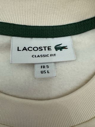 Felpa Lacoste Uomo Beige