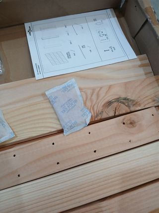 vidaXL Banco jardín diseño gaviones madera