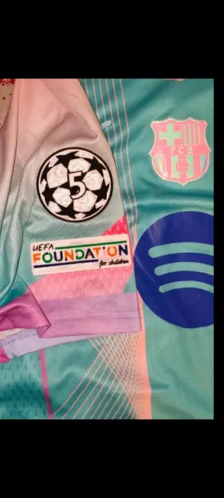 Camiseta Fútbol Barcelona Mujer