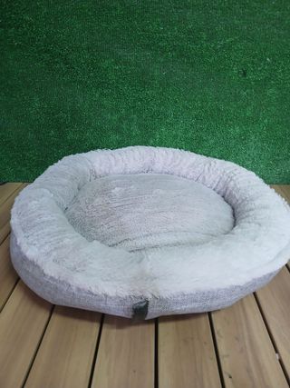 Cama redonda para perro Lionto - Gris