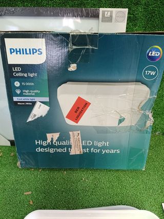 Philips Plafón Philips MAUVE, lámpara LED de techo