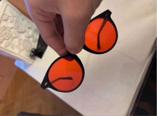 Gafas Biohacker Rojas Bloqueo Luz Azul