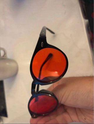 Gafas Biohacker Rojas Bloqueo Luz Azul