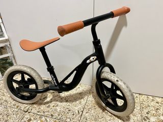 Bici de equilibrio infantil retro gris oscuro