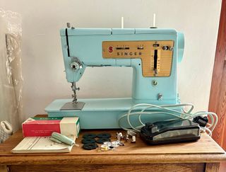 Máquina de coser Singer 348 LISTA PARA COSER