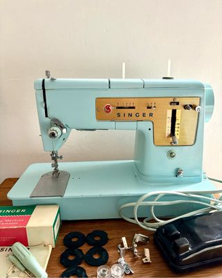 Máquina de coser Singer 348 LISTA PARA COSER
