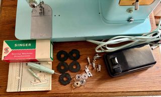 Máquina de coser Singer 348 LISTA PARA COSER