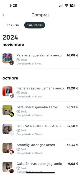 Yamaha Aerox Scooter