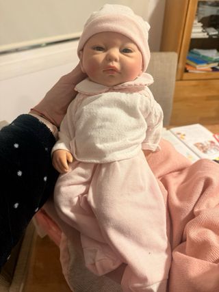 2 Bebés Reborn con Litera uno de 50 cm, y el otro