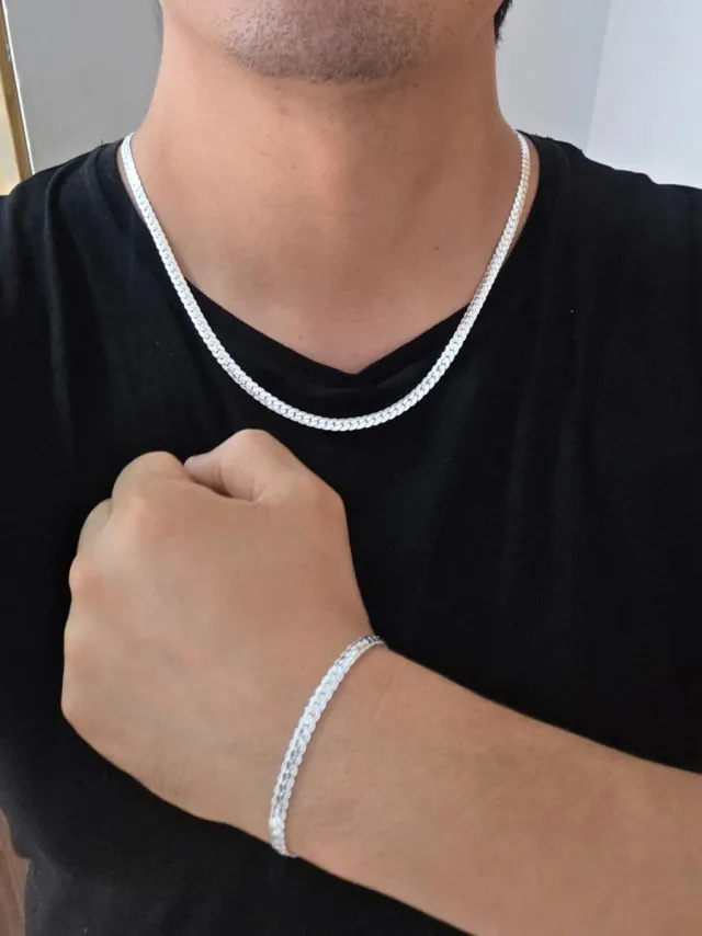 Juego de Plata 925 de 60/65 cm