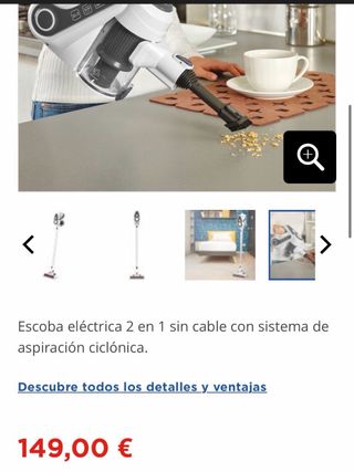 Aspirador Polti Slim SR90G Precio oficial 149,00 €