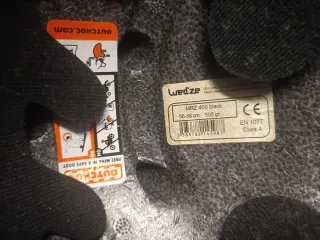 Casco de esquí Wedze negro