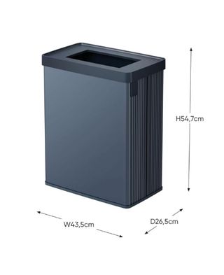 CURVER Verto Cubo de reciclaje de 54 L 44x26x55 cm