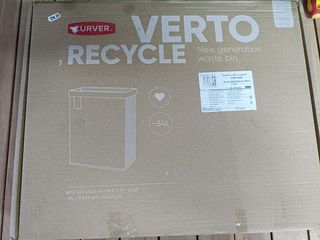 CURVER Verto Cubo de reciclaje de 54 L 44x26x55 cm