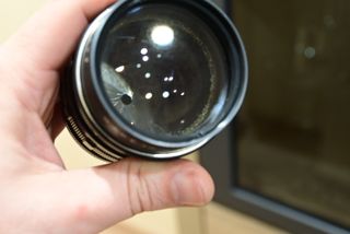 Objetivo Pentacon 135mm f/2.8 15 palas