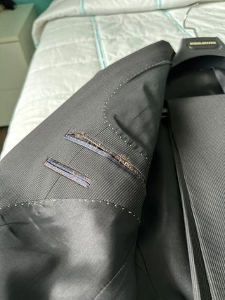 Completo Manuel Ritz Giacca Pantalone Nero