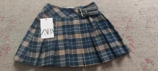 Falda Zara cuadros niña Talla 7