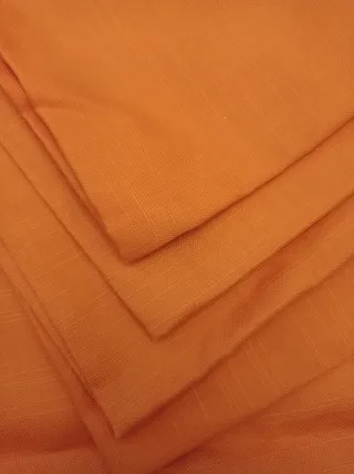Tovaglioli in tessuto arancione