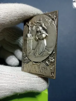 Piastra votiva S. Rita da Cascia