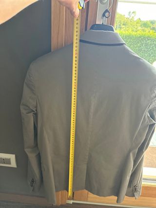 Completo giacca e pantalone TG 46 tortora