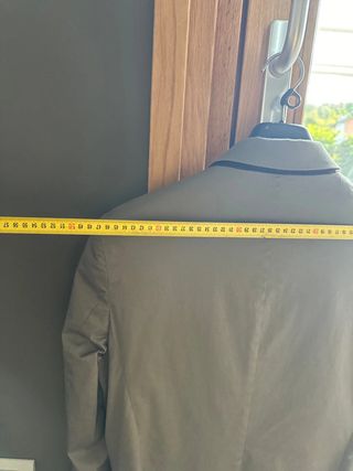 Completo giacca e pantalone TG 46 tortora