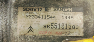 COMPRESOR AIRE ACONDICIONADO PEUGEOT 206 BERLINA