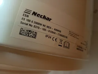 Calentador de agua eléctrico NECKAR BOSCH. 100L