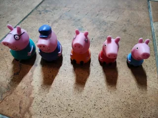 Figuras Peppa Pig marionetas de dedos