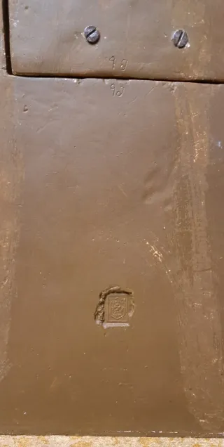 Sagrado Corazón de Jesús entronizado (Olot) 68cm