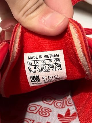 Adidas Spezial Rojas Talla 37