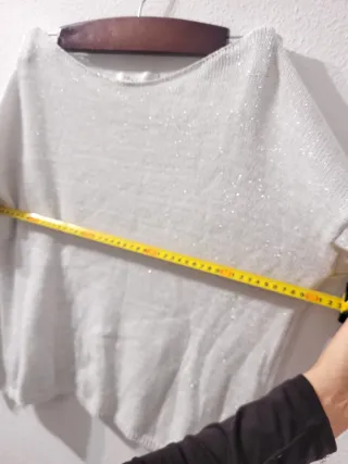 Jersey fino Trucco hilo metalizado