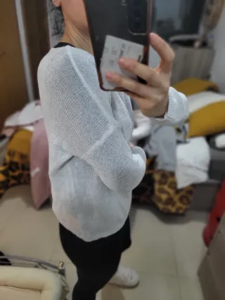 Jersey fino Trucco hilo metalizado