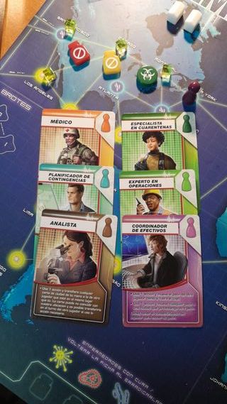 Pandemic Juego de Mesa Colaborativo