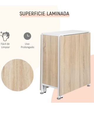 Mesa Comedor Cocina Plegable HOMCOM