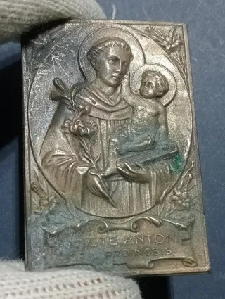 Piastra votiva San Antonio da Padova