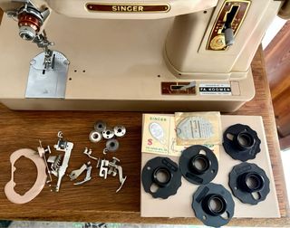 Máquina de coser Singer 401G LISTA PARA COSER
