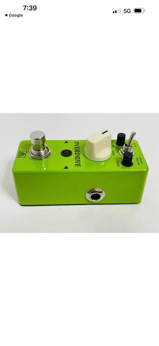 Pedale Overdrive per chitarra Tomsline AGR-5