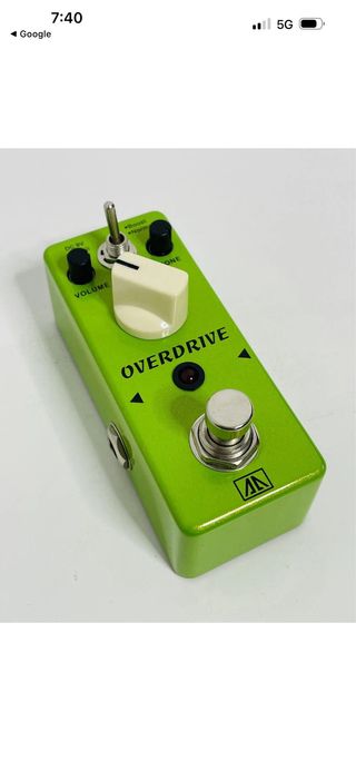 Pedale Overdrive per chitarra Tomsline AGR-5