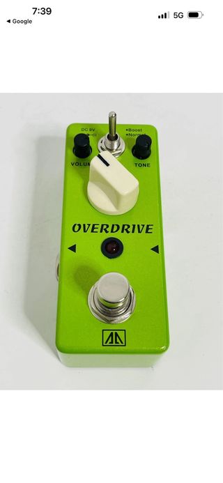 Pedale Overdrive per chitarra Tomsline AGR-5