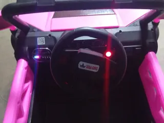 Coche eléctrico 4x4 2 plazas rosa 615718156 wuasah