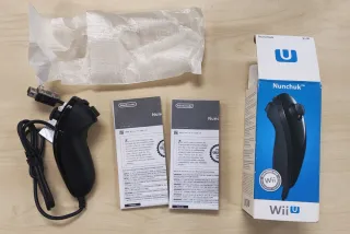 Nunchuck Negro Nintendo Wii U