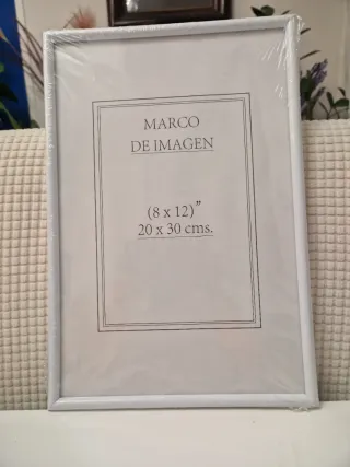 Lote 2 Marcos Fotos/Cuadros IKEA Blanco