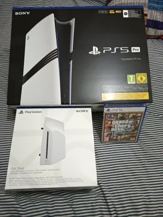 PS5 Pro 3TB + Lettore + GTA V