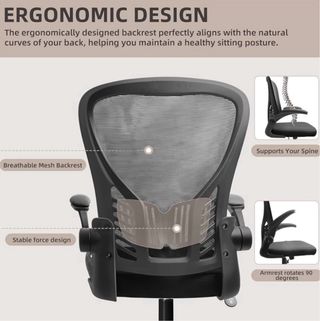 Silla de Oficina EOXIIU Negra