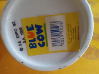 Figura Curro Expo 92 Cerámica 14 cm altura nueva