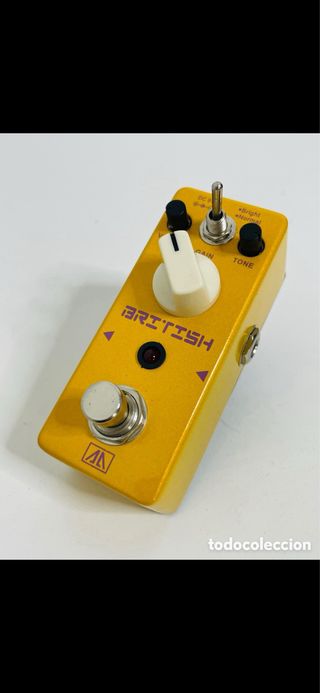 Pedal Guitarra Distorsión AVN-5 British