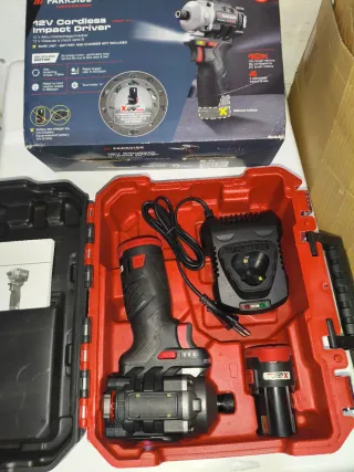 Atornillar de impacto Parkside 12v 170nm 2ah