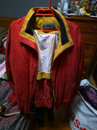 Chaqueta Schell Roja Hombre