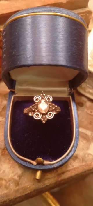 Anello antico in argento