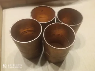 Manguito cobre 35 mm